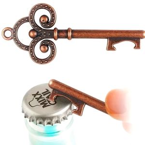 Rustic Vintage Beautiful Skeleton Key Bottle Opener  
Romantic necklace pendant